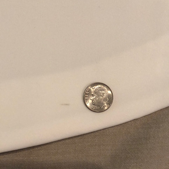 Philosophy crop front low back mock neck lined Lrg - Picture 6 of 7